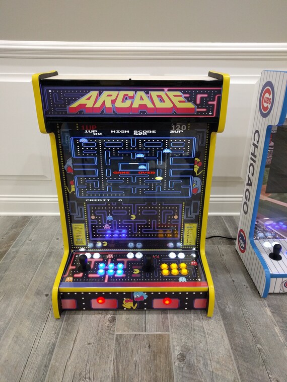 Unique Wall Mounted Arcade Cabinet Custom Built For You Etsy