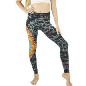 Yoga Legging Tie Dye, Hippie Pants, Trippy leggings, Boho yoga pants, Rave Clothing, Music Festival Pants, Psychedelic Clothing