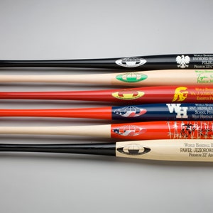 Custom Full Color Logo Baseball Bat image 6