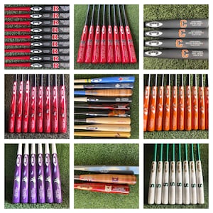 Baseball/Softball Team Trophy Bats (Team orders of 4+ bats)