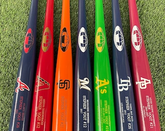 Custom Full Color Logo Baseball Bat