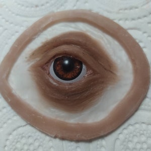 Prótesis de silicona del tercer ojo / SFX Maquillaje Traje Herida Monstruo