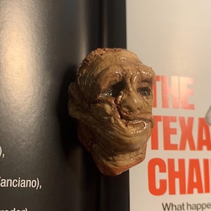Leatherface The Texas Chainsaw Massacre Resin Pin / Classic Horror Monster Pin