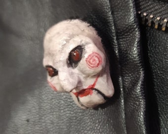 Clown puppet horror movie Resin Pin / Classic Horror Monster Pin