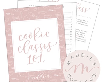 Cookie Classes 101, Digital How-to Guide (INSTANT DOWNLOAD)