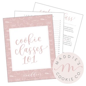 Cookie Classes 101, Guia Digital de Como Fazer (DOWNLOAD INSTANTÂNEO)