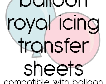 Luftballon Royal I-Tüpfelchen, INSTANT DOWNLOAD