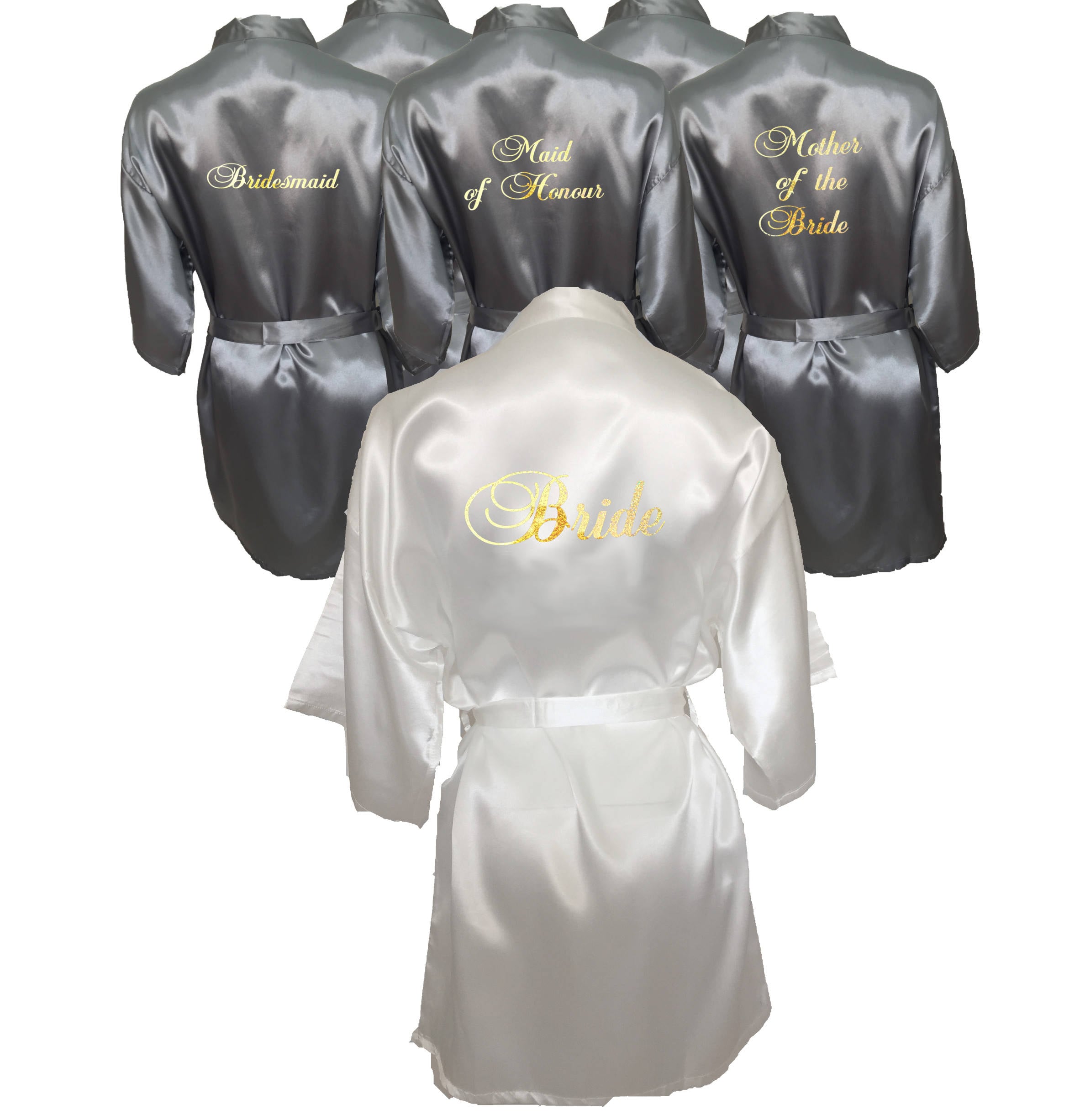 bridesmaid robes set of 6