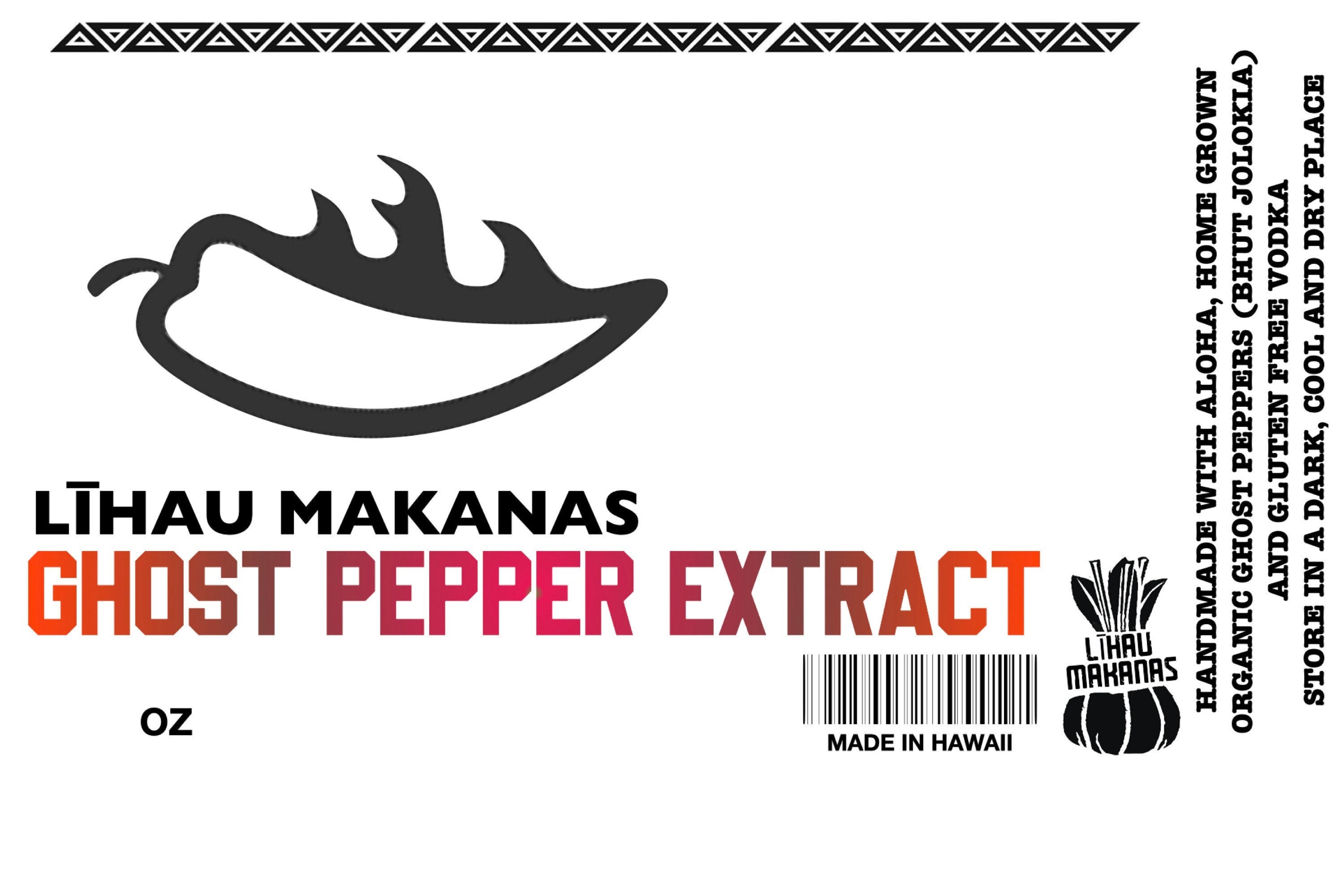 Ghost Pepper Extract / Tincture Etsy