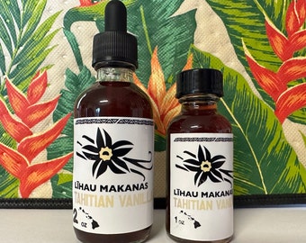 Tahitian Vanilla Extract    Made in Hawaii