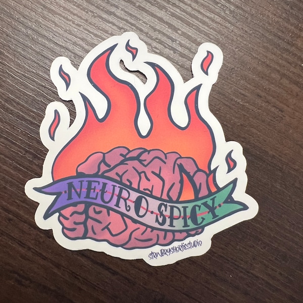 Neuro Spicy Sticker