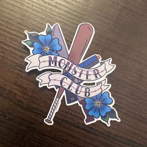 The Winchesters Monster Club Member Sticker