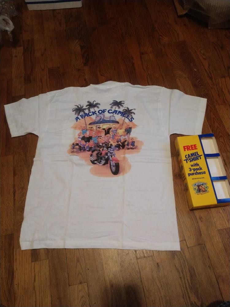 black pack of camel cigarettes