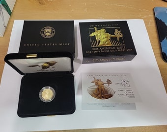 2024 American Eagle One Tenth Ounce Gold Proof Coin