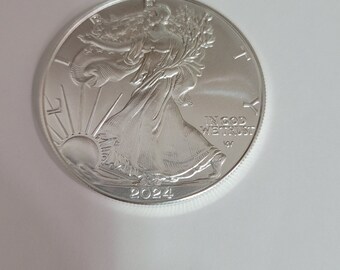 American Eagle 2024 One Ounce Silver One Dollar Coin