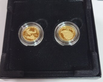 2021 American Gold Eagle 1/10 oz 2 Coin Proof Designer Edition Set