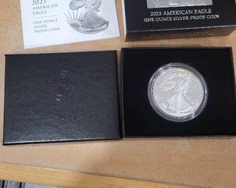 American Eagle 2023 One Ounce Silver Proof Coin 23EA