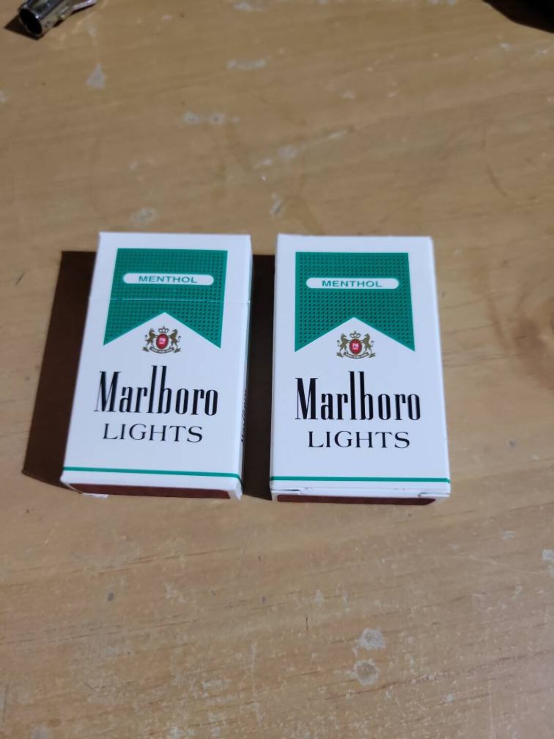 Marlboro Menthol Lights Cigarettes Mini Matchbooks Set of Two Etsy