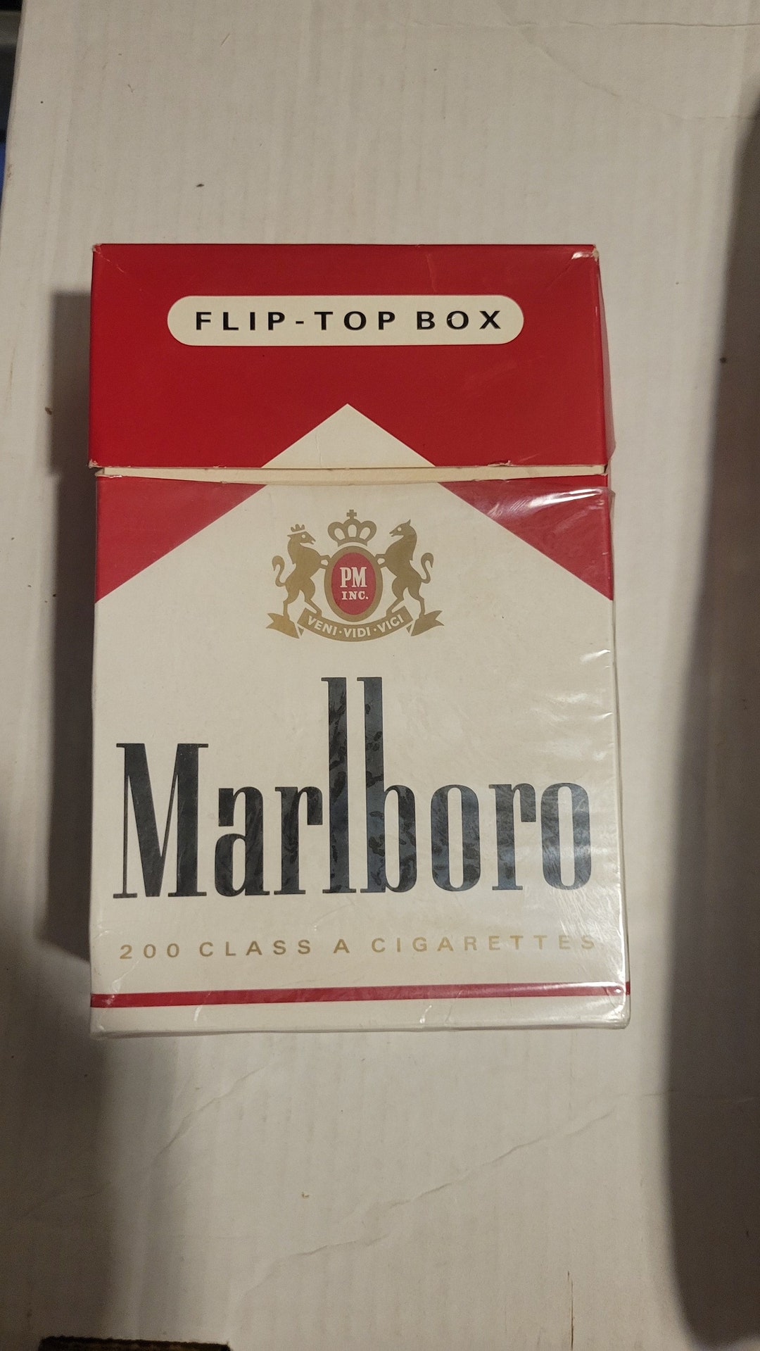 Marlboro Cigarettes Flip Top Box Large Package Replica Etsy