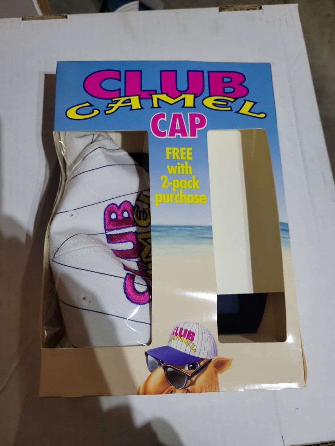 Camel Cigarettes Club Camel Cap/hat New in Box Etsy