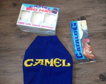 Camel Cigarettes Blue Ski Hat New in box