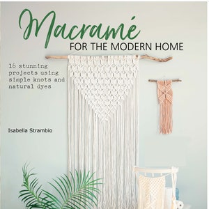 Macrame for the modern home book signed copy image 1