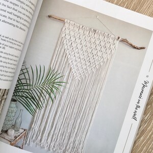 Macrame for the modern home book signed copy image 5