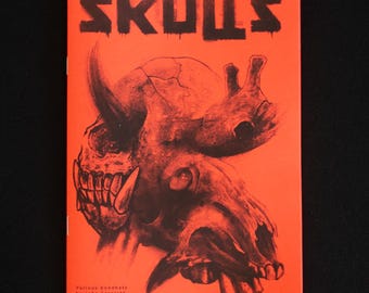 Skulls - A zine of illustrated skulls from the animal kingdom.