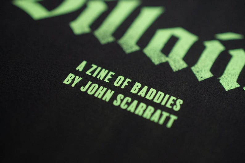 Villains: A Zine of Baddies. Film Villains. Antagonists image 3
