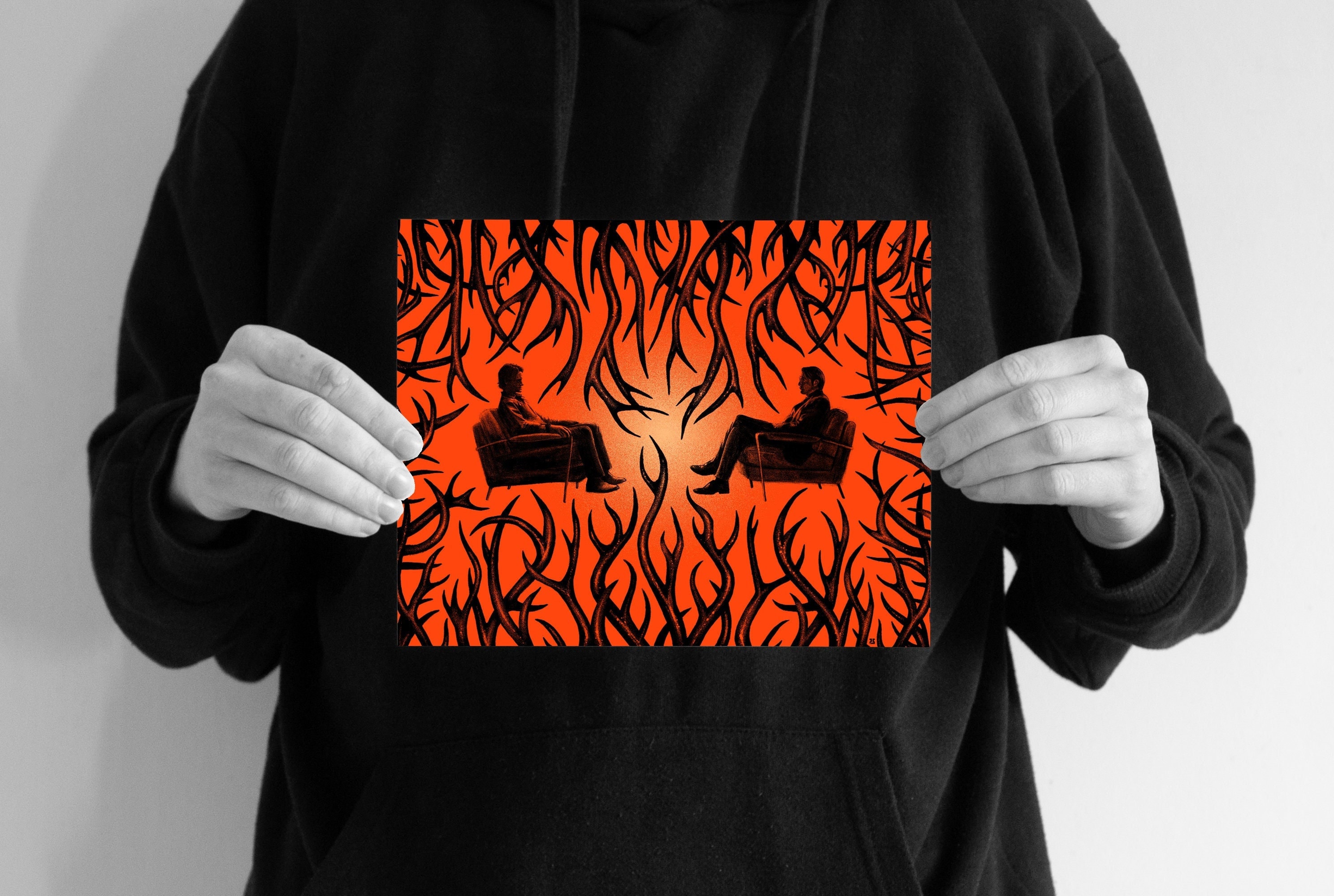 Appointment - Hannibal TV Show Inspired Art Print (10x8