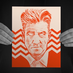 Everything is Fine - David Lynch inspired Art Print. 10x8". Twin Peaks. Eraserhead. Lady in the Radiator.