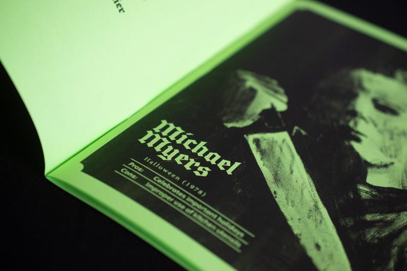 Villains: A Zine of Baddies. Film Villains. Antagonists image 2