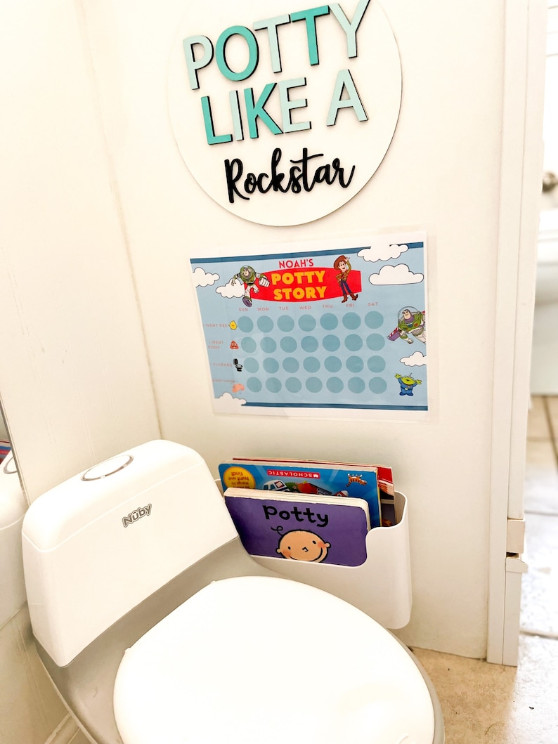 Toy Story Potty Training Chart Printable Toilet Training - Etsy Italia