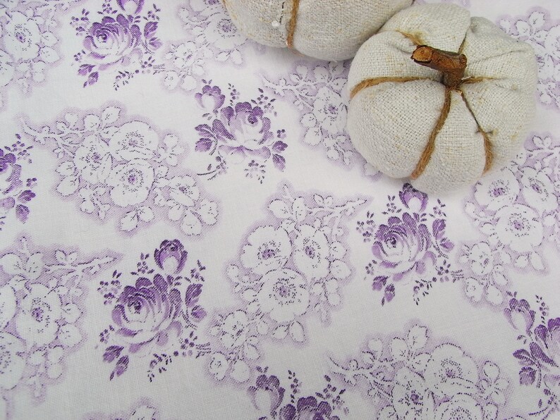 roses 1.5m romantic peasant bedding fabric quilt cotton coupon doll clothes pillow patchwork vintage mille fleurs fabric