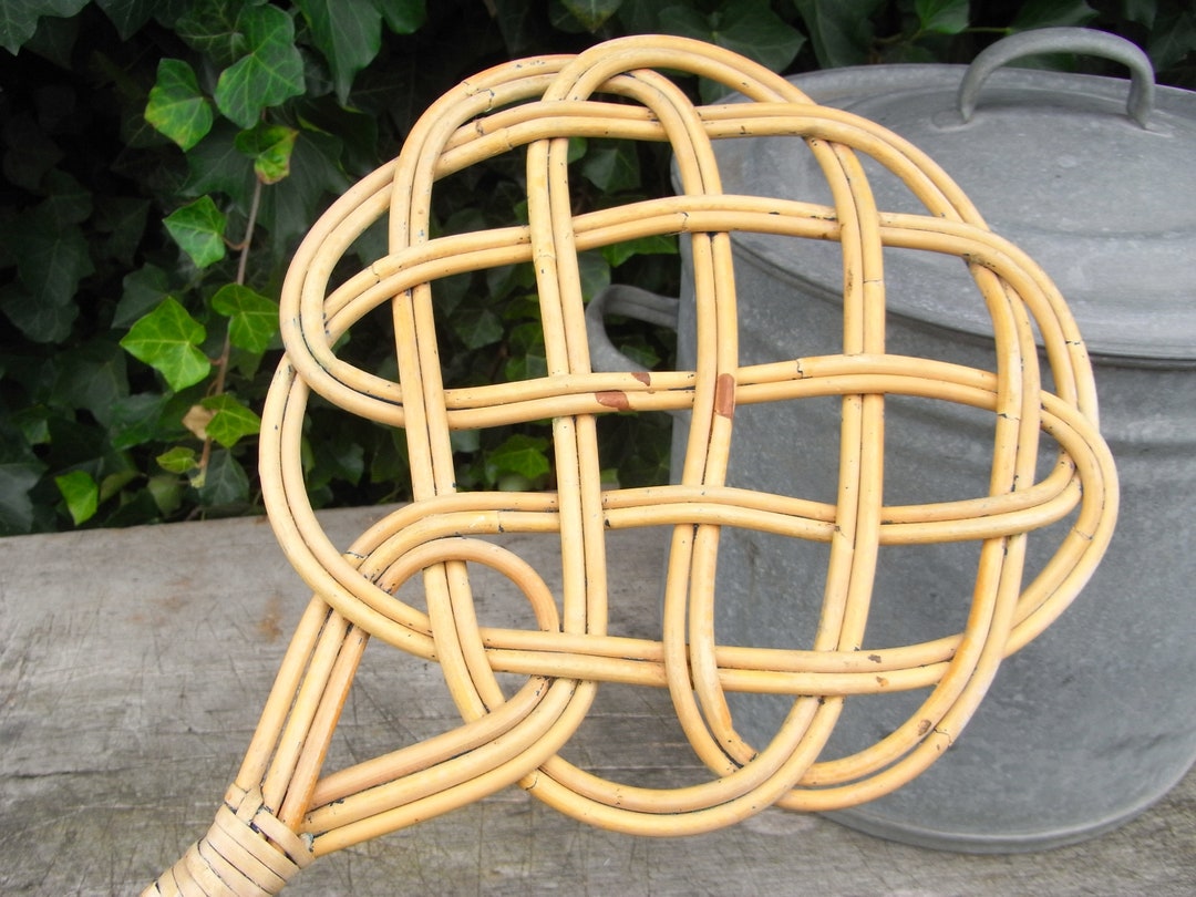 Vintage Rattan Carpet Beater Vacuum Cleaner / Carpet Cleaner Etsy
