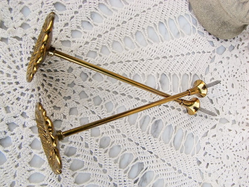 2 vintage Wandhaken Huthaken Gardinen Raffhalter aus | Etsy