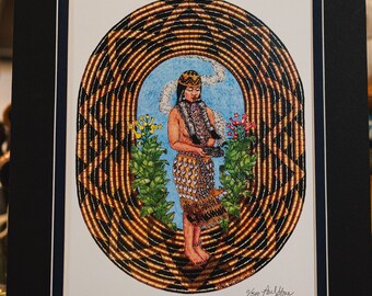 The Prayer 11x14 Matted Print