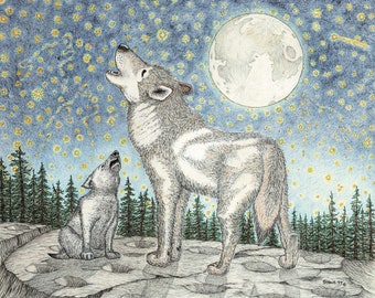 The Howling 16x20 Matted Print S/N