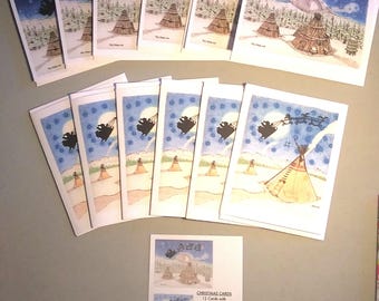 One Dozen Christmas Cards