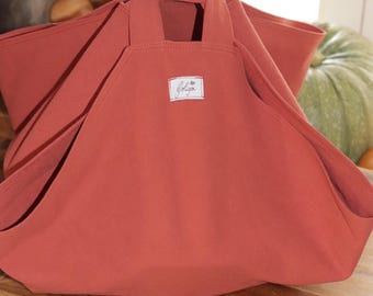 Porte-casseroles en terre cuite | Sac à tarte 100 % coton