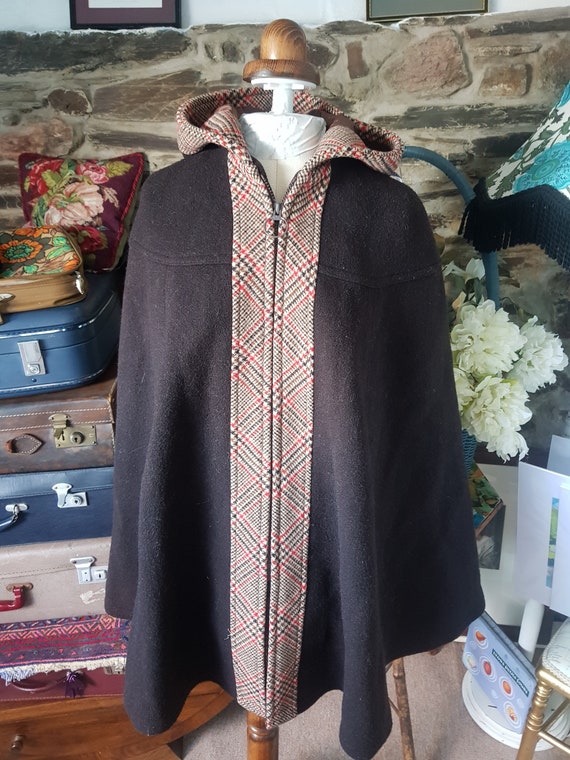 Oversized Brown Cape