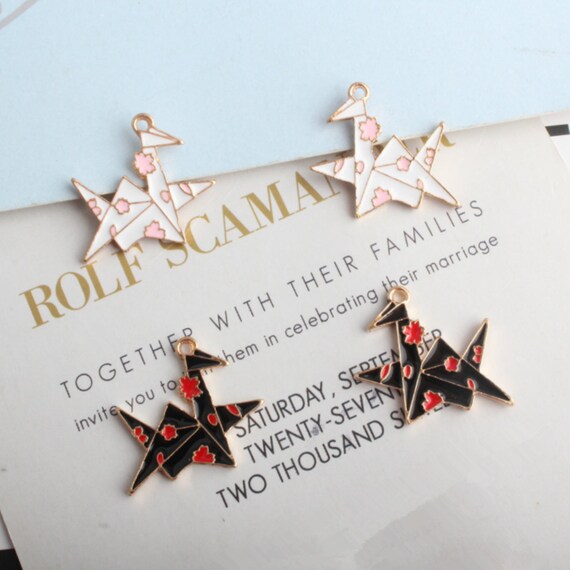 30Pcs Enamel Alloy Animal Unicorn Charm Pendants DIY Bracelet Necklace Beads