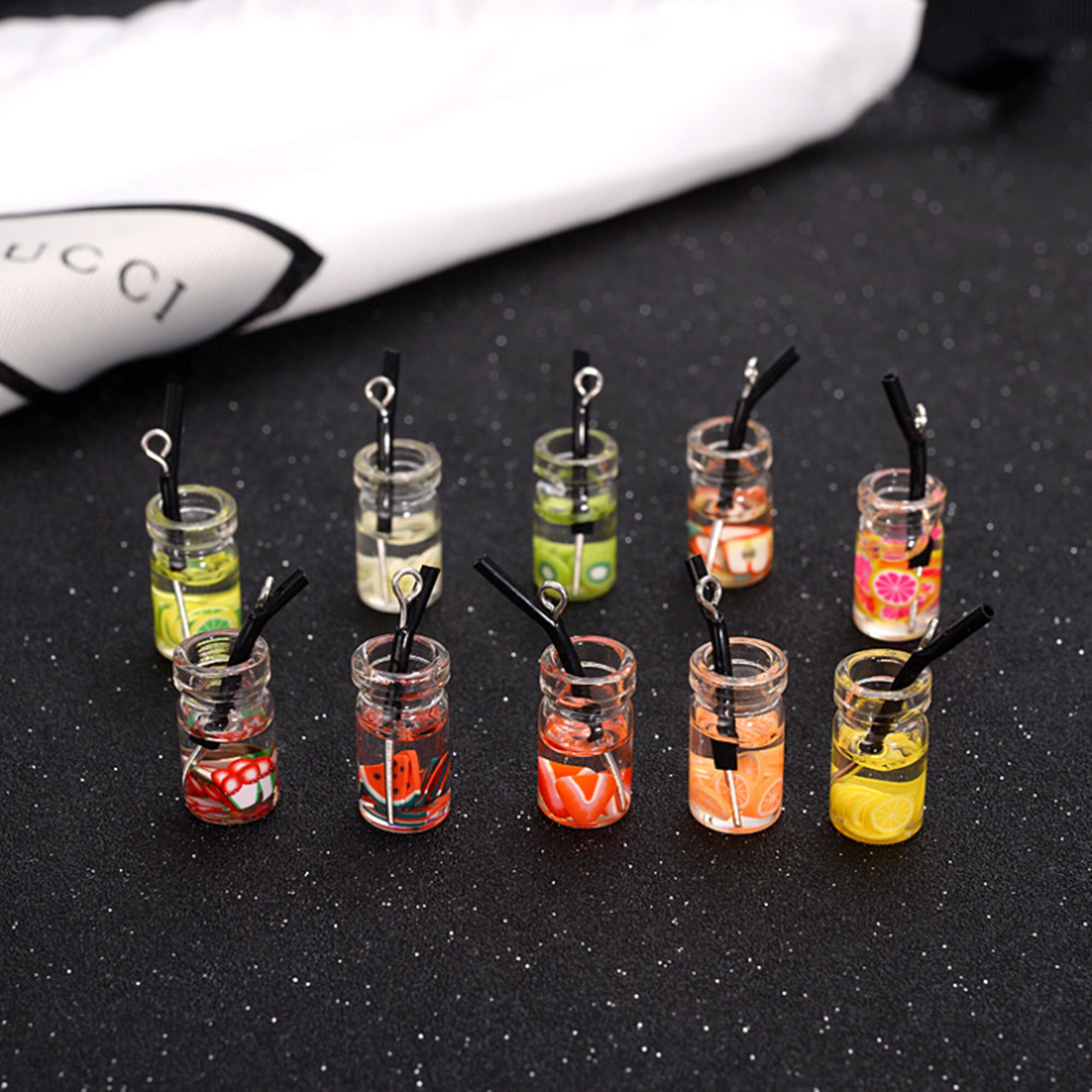 1027mm Drink Bottle Charms Pendants Fruit Charm Etsy