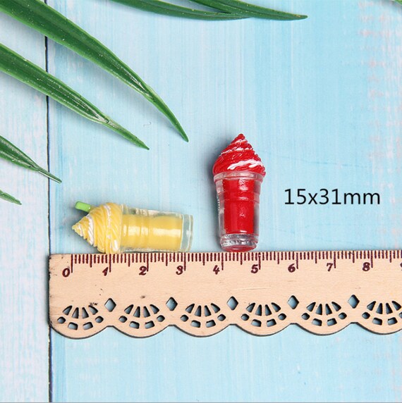 Ice cream Charms 15*31mm Resin Charms Pendant fit Earring Bracelets Jewelry finding DIY Craft with Screw,Without Screw Two Style