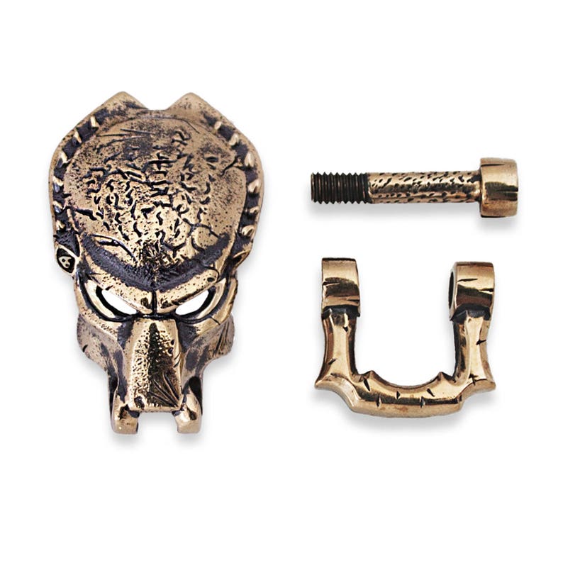 Shackle for Paracord Bracelet Lanyard Paracord Charms Brass Etsy