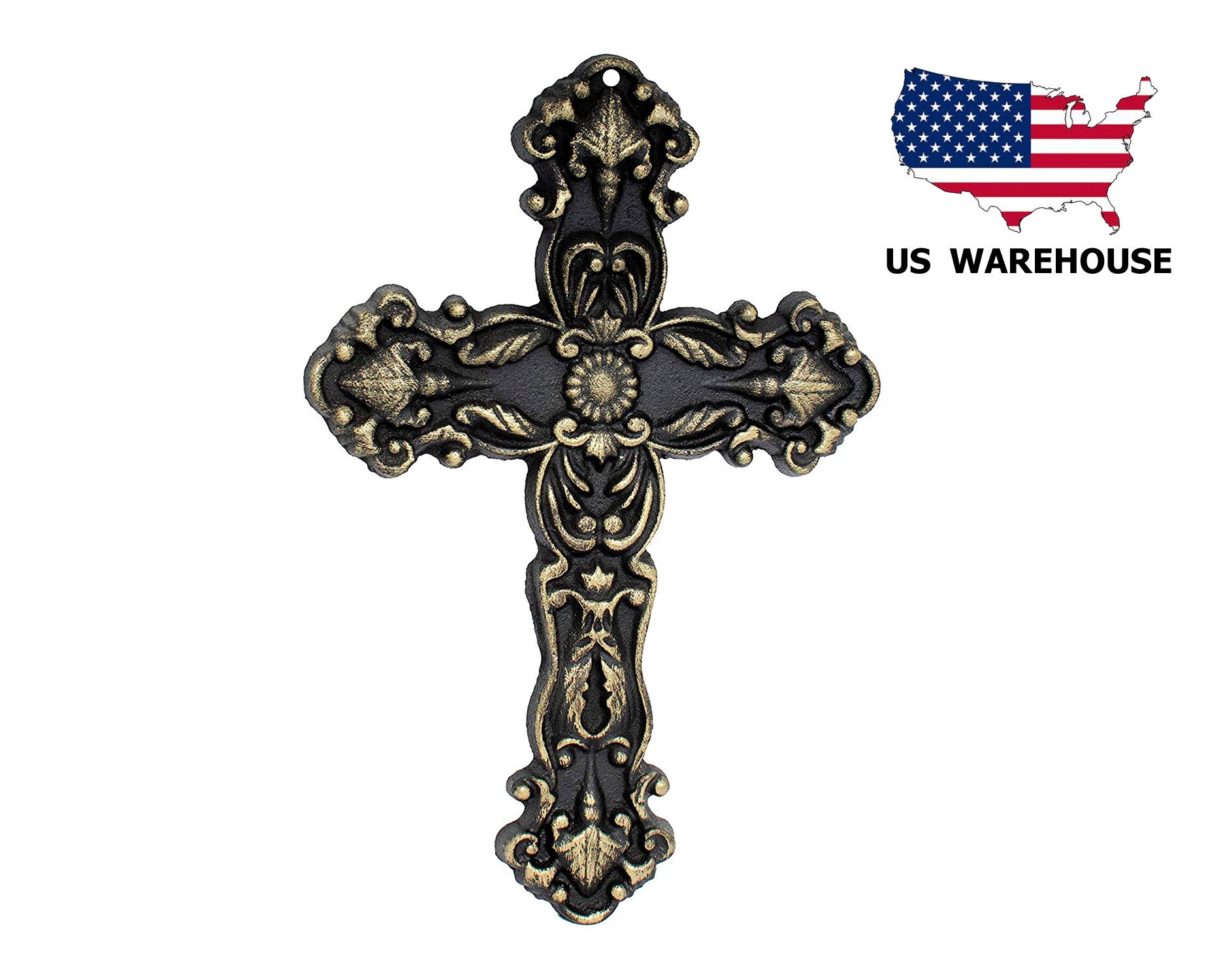 Metal Wall Cross for Home Decor 10 Inch Etsy
