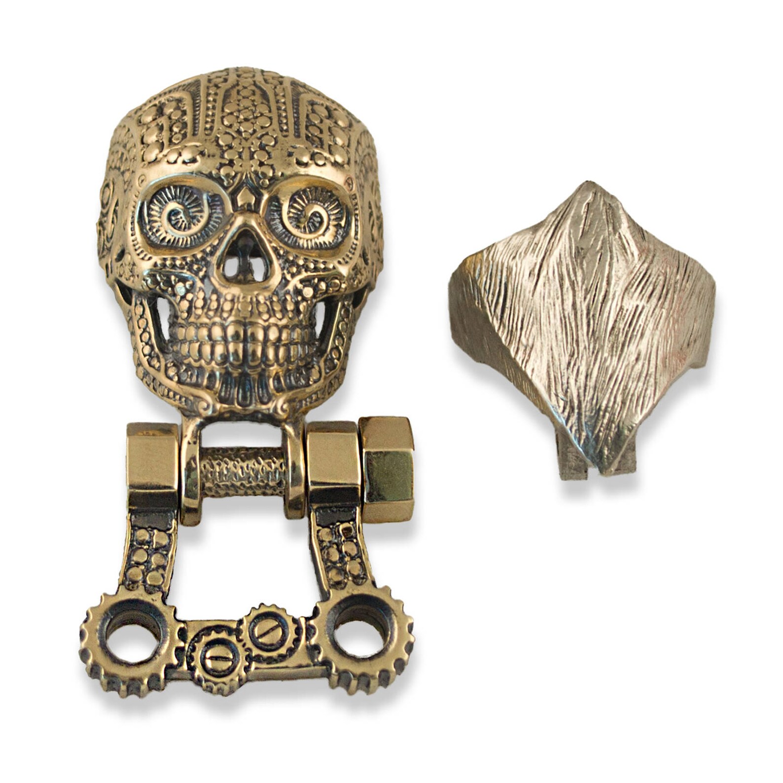 Cool Paracord Buckle SKULL Paracord Shackle Accessories Charms Etsy