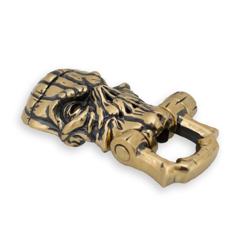 Shackle for Paracord Bracelet Lanyard Paracord Charms Brass Etsy