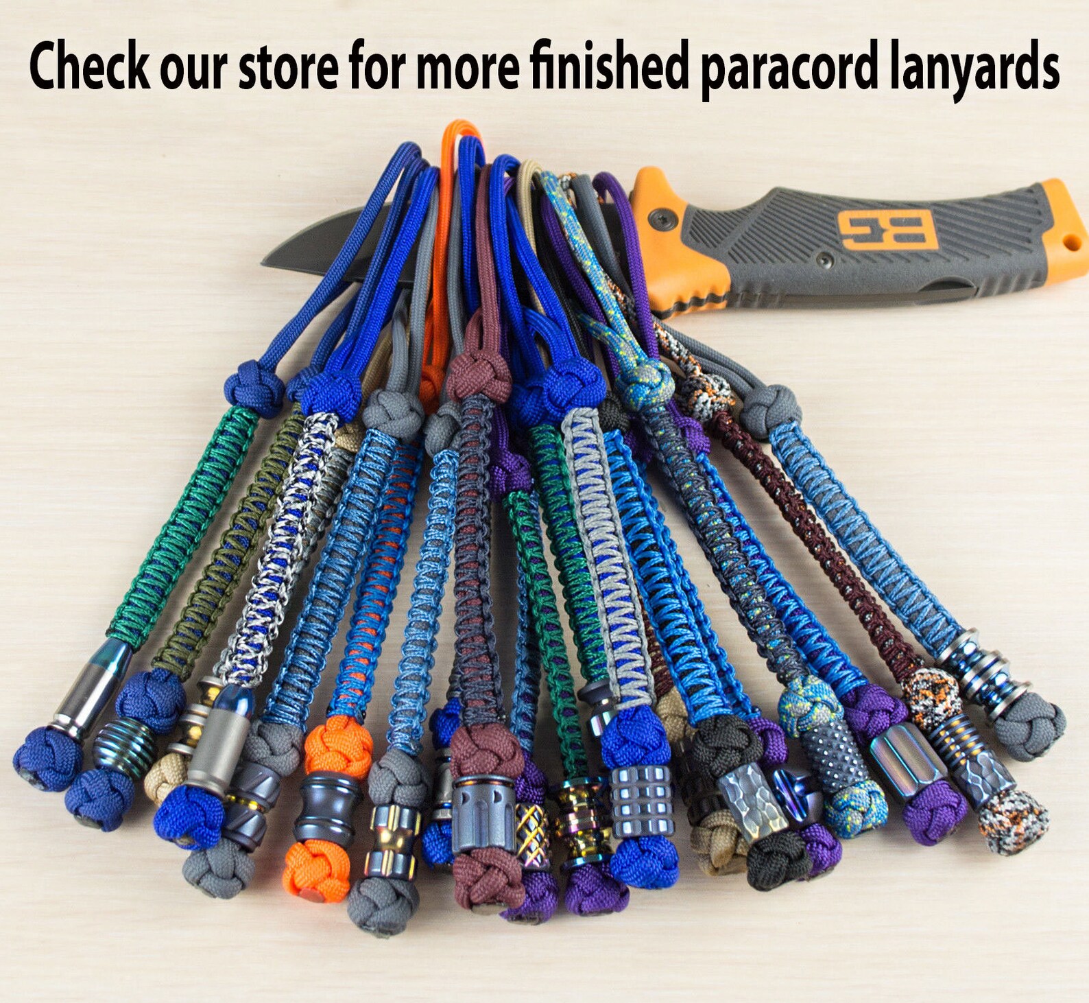 Paracord Bead GROOT Brass Lanyard Bracelet Beads Custom EDC Etsy