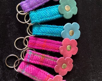 Harris Tweed keyring